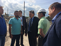 Глава Твери Алексей Огоньков проинспектировал ход работ  на объектах дорожного ремонта 