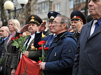 В сквере «Героев Чернобыля» состоялась церемония возложения цветов