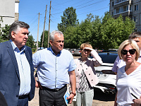 Глава города Твери проверил ход работ по благоустройству зон отдыха