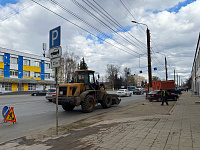 В Твери продолжаются весенние работы по благоустройству и уборке улиц