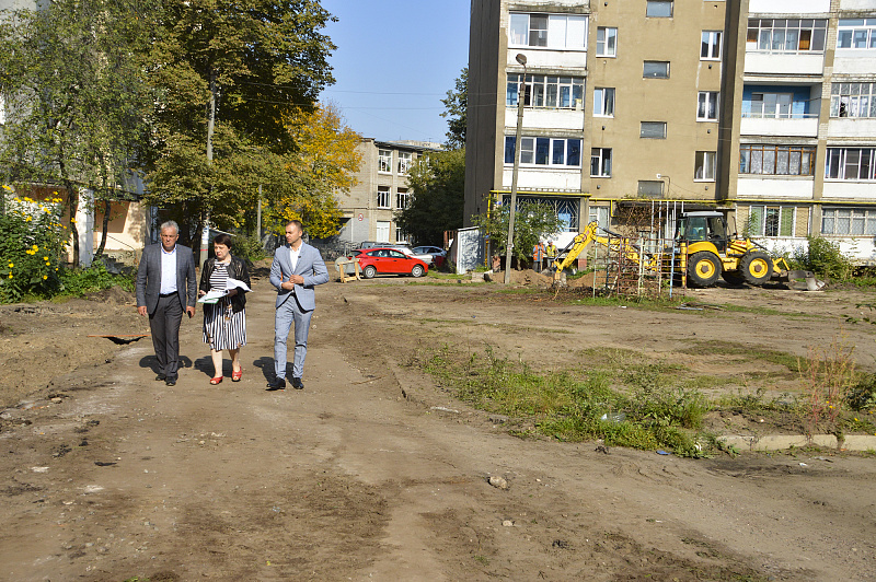 В Твери продолжается ремонт дворовых территорий 
