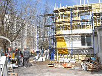 Глава Твери Алексей Огоньков проинспектировал ход работ по ремонту детского сада № 160