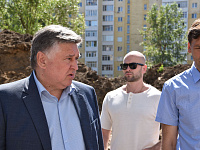 Глава города Твери проверил ход работ по благоустройству зон отдыха