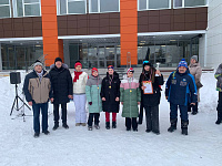 Соревнования  по лыжным гонкам в рамках Спартакиады  среди команд общеобразовательных учреждений  Заволжского района города Твери 