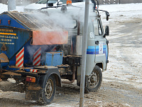 В Твери в круглосуточном режиме продолжается расчистка улиц и вывоз снега 