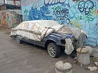 Сообщение об эвакуации транспортных средств с признаками брошенных (бесхозяйных)