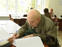 В Твери участник Великой Отечественной войны Иван Афанасьев принял участие в Едином дне голосования