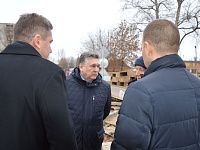 Глава Твери Алексей Огоньков проинспектировал ход работ на теплосетях города