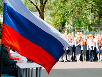 В Тверском лицее прошел ежегодный смотр строя и песни