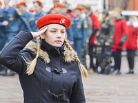 В Твери прошла патриотическая акция «Равнение на бессмертие!»