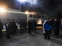 Губернатор Игорь Руденя провёл оперативное совещание на месте повреждения теплосети в Заволжском районе Твери
