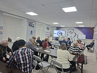 10.12.2025 состоялись соревнования по шашкам среди ветеранских общественных организаций и клубов пенсионеров Центрального района