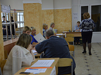 В Заволжском районе Твери проходит Единый день голосования