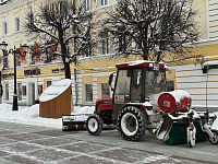 С улиц Твери за новогодние праздники вывезли более 22 тысяч кубометров снега  