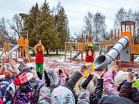 В Московском и Центральном районах Твери открыты новые детские площадки