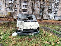 Сообщение об эвакуации транспортных средств с признаками брошенных (бесхозяйных)