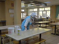 В тверских школах и детских садах действуют усиленные меры профилактики распространения коронавируса