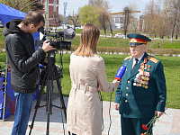 Тверь встретила участников автопробега «Огонь памяти»
