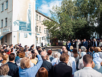 В Твери завершена работа по созданию муралов в честь небесных покровителей города