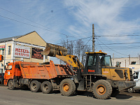  В Твери ведётся круглосуточная уборка дорог и тротуаров