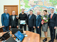 Тверской спортсмен-олимпиец награжден почетным знаком Главы города