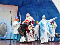 Тверь встретила Деда Мороза