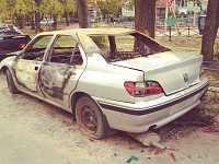 Сообщение об эвакуации транспортных средств с признаками брошенных (бесхозяйных)