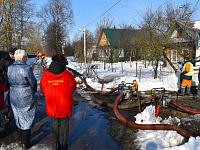 В Твери прошли командно-штабные учения по подготовке к безаварийному пропуску весеннего половодья и пожароопасному периоду