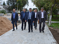 В Твери продолжается благоустройство общественных зон 