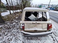Сообщение об эвакуации транспортных средств с признаками брошенных (бесхозяйных)