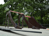 В Твери в парке Победы начался монтаж экстрим-площадки