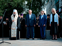 В Твери завершена работа по созданию муралов в честь небесных покровителей города