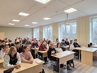 Лекции для учащихся колледжа с участием представителей комиссии по делам несовершеннолетних и защите их прав при администрации Заволжского района в городе Твери