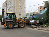 В Твери наносится дорожная разметка на отремонтированных улицах