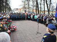 В сквере «Героев Чернобыля» состоялась церемония возложения цветов