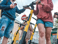 В Твери разрабатывается новый туристический проект – экскурсии на электросамокатах