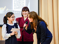 Актриса театра и кино Татьяна Шитова встретилась с тверскими школьниками