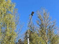В Твери устанавливают новые опоры освещения