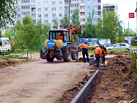 В Твери начались работы по ремонту дворовых территорий