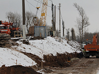 В Твери работы на путепроводе на Московском шоссе в активной фазе