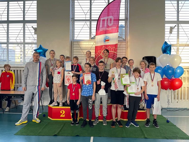 В Твери прошел зимний фестиваль ГТО среди школьников