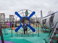 В Московском и Центральном районах Твери открыты новые детские площадки