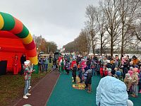 Открытие детского игрового комплекса в Заволжском районе, посвященное Дню народного единства