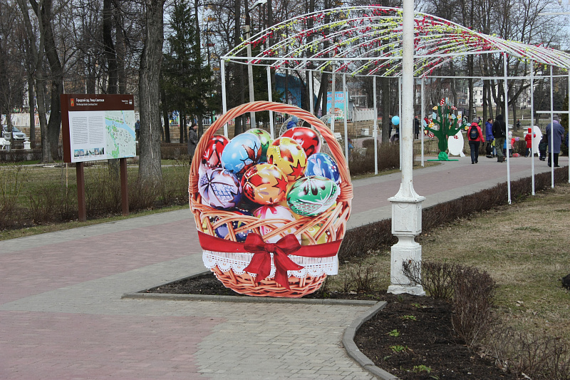 В Городском саду Твери отпразднуют Светлое Христово Воскресение 