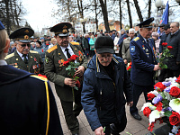 В сквере «Героев Чернобыля» состоялась церемония возложения цветов