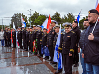 Тверь посетили участники автопробега ветеранов ВМФ РФ «Победа Едина!»