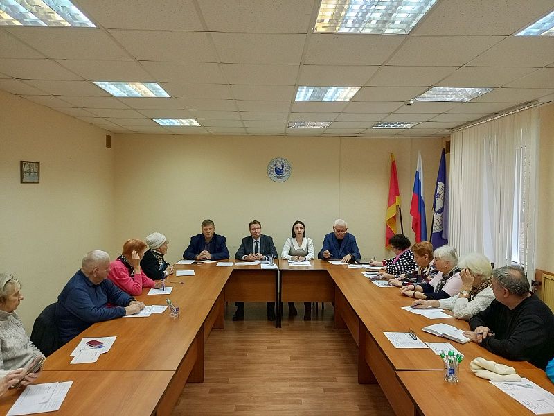 Заседание Совета ветеранов Заволжского района города 