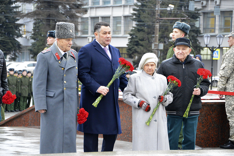 В Твери проходят мероприятия в честь 78-летия освобождения города от немецко-фашистских захватчиков