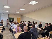 Лекции для учащихся колледжа с участием представителей комиссии по делам несовершеннолетних и защите их прав при администрации Заволжского района в городе Твери