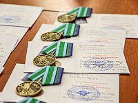 В администрации Твери прошло награждение активистов и помощников ТРО МОО «Союз десантников»  